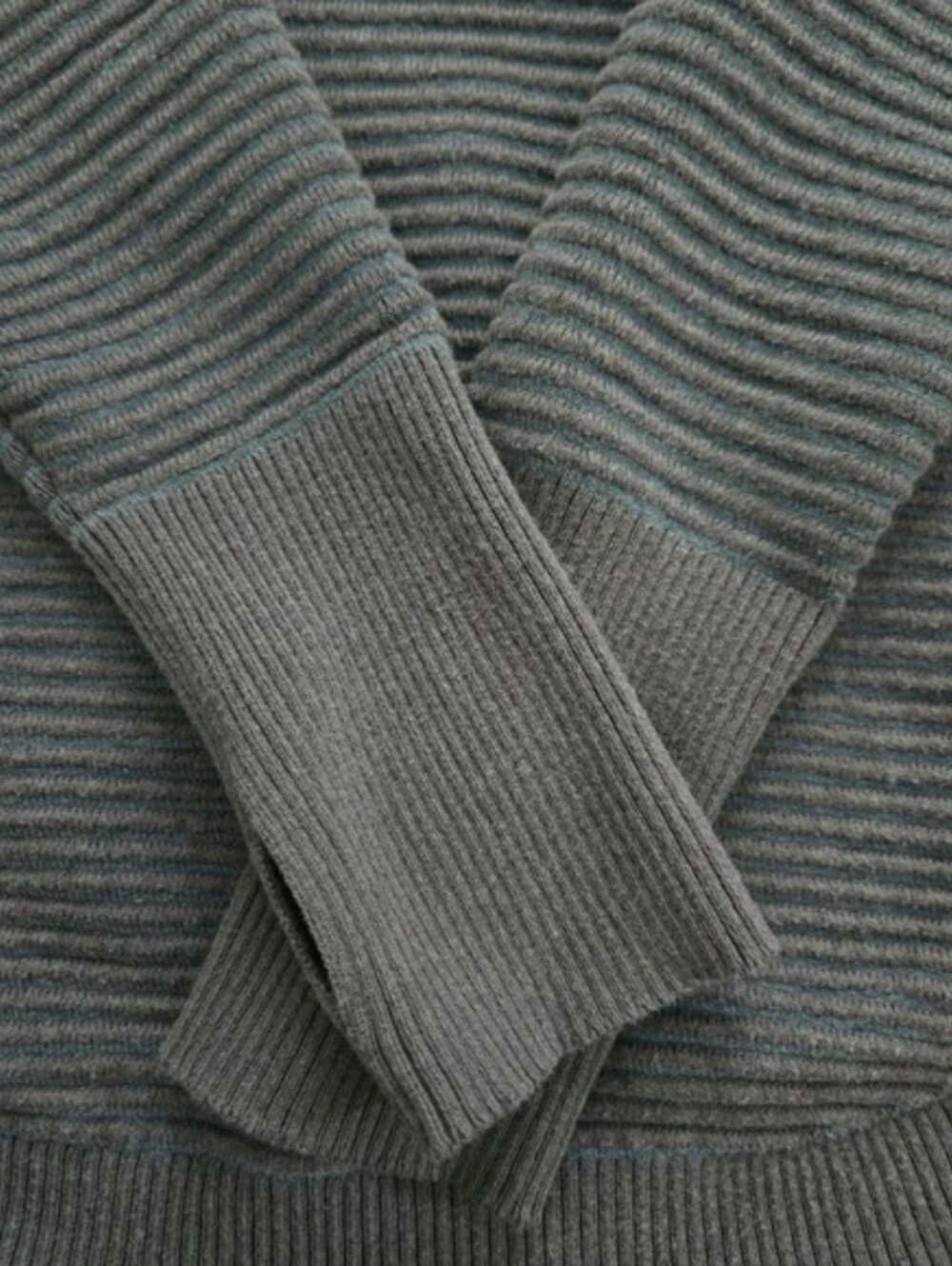 OFFLINE by Aerie Blue Quarter-Zip Ribbed Knit Sweater Size XS - Picture 5 of 8